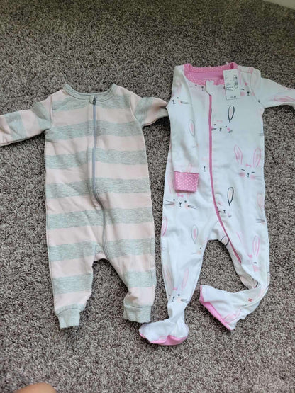 2 Sleepers ( Brand new and EUC), Kids 6 Month (3-6M)