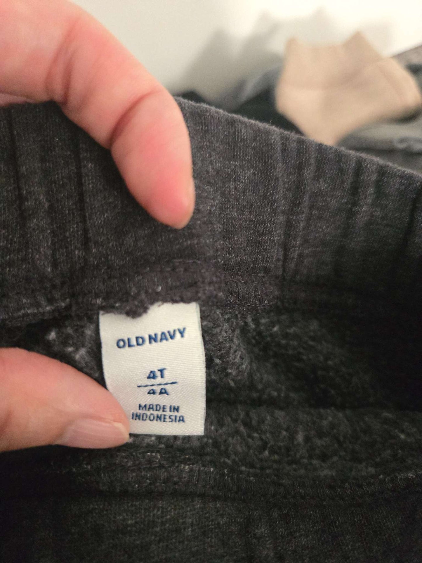 3 Cozy SweatPants 4T (GAP, Old Navy and Tommy Bahama), Kids 4/4T