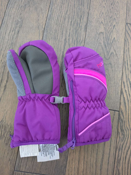 HEAD Ski Mittens- EUC XS 2-4years old