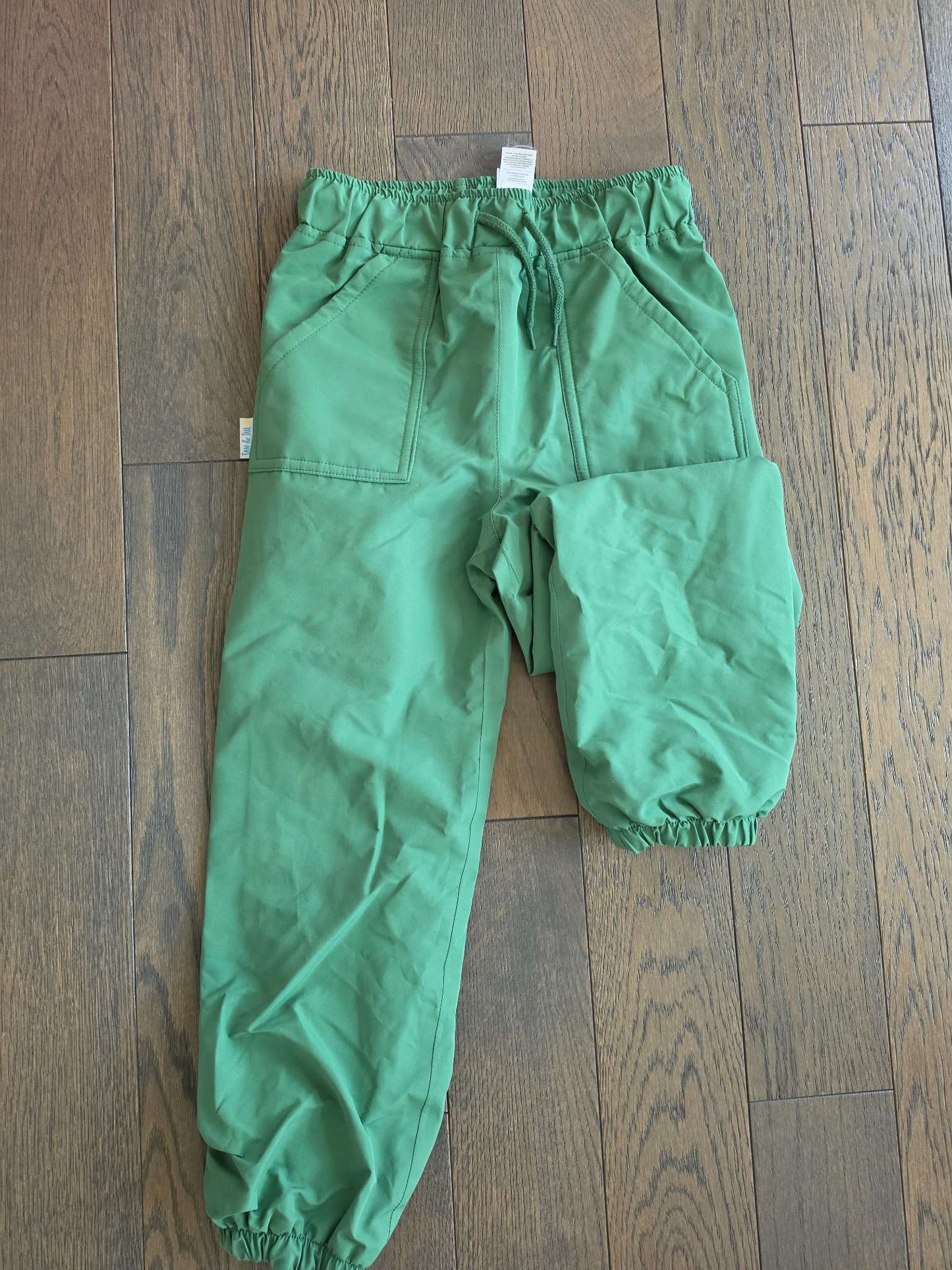 Jan &Jul-Kids Fleece Lined Rain Pants | Fern Green EUC 6T, Kids 6/6X