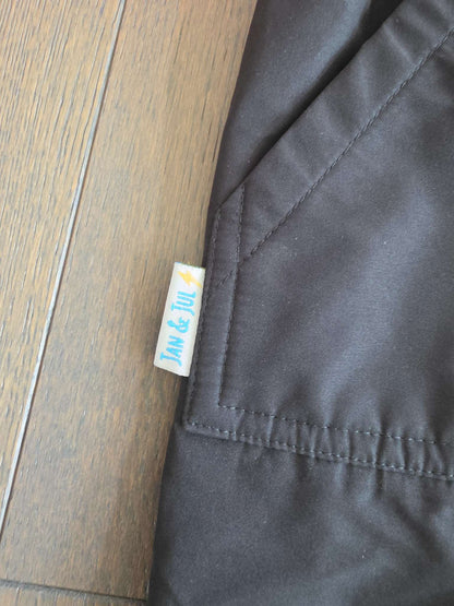 Kids Fleece Lined Rain Pants | Black 4T, Kids 4/4T