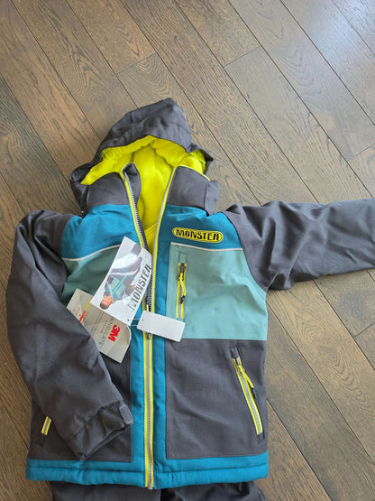 Monster Boys Snowsuit -6T, Kids 6/6X