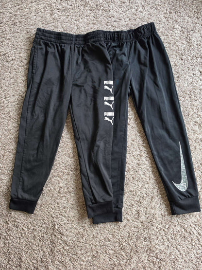 2 Sport Pants 6T- Puma and Nike EUC, Kids 6/6X