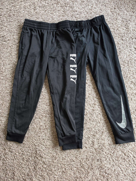 2 Sport Pants 6T- Puma and Nike EUC, Kids 6/6X