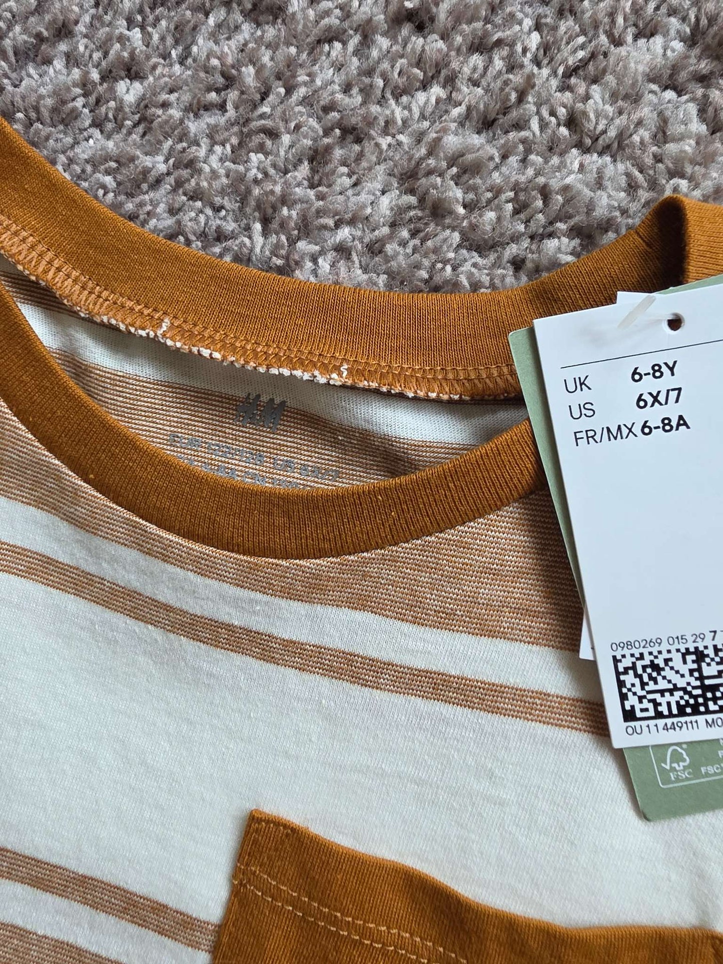 3 Brand New H&M Tops- 6-8Y, Kids 6/6X