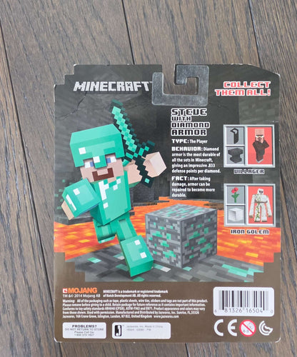 Brand NEW Minecraft Steve Figure