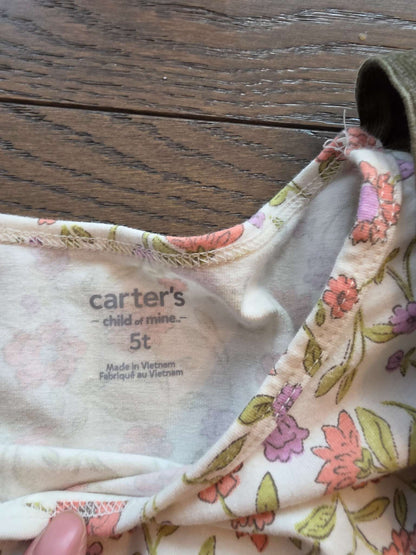 EUC Carters 2 Pcs Dress, Kids 5/5T
