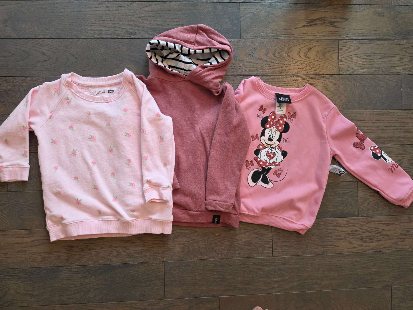 3 Pink Sweaters 4-5T, Kids 4/4T