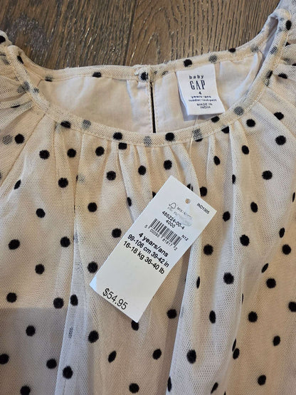 2 Brand New Dresses from Zara 4-5Y and Baby GAP 4T, Kids 4/4T