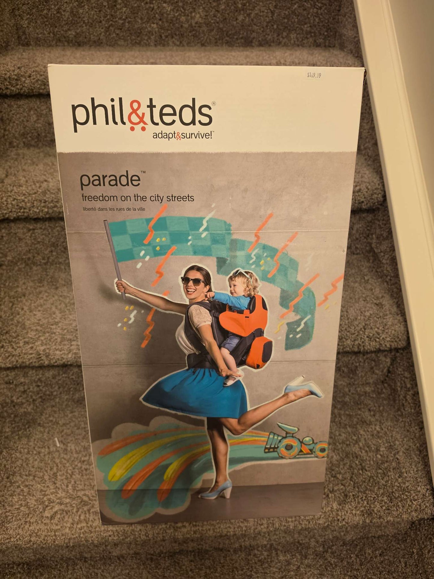New- Phil & Teds Baby & Toddler Hiking Carrier Backpack