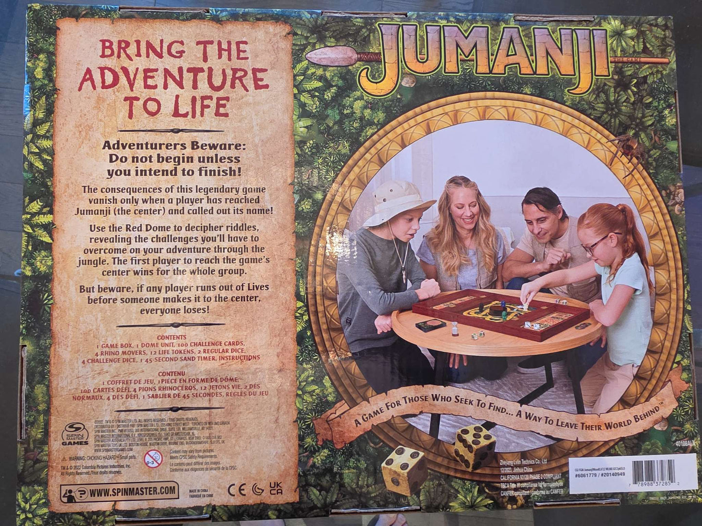 EUC - The Jumanji Board Game