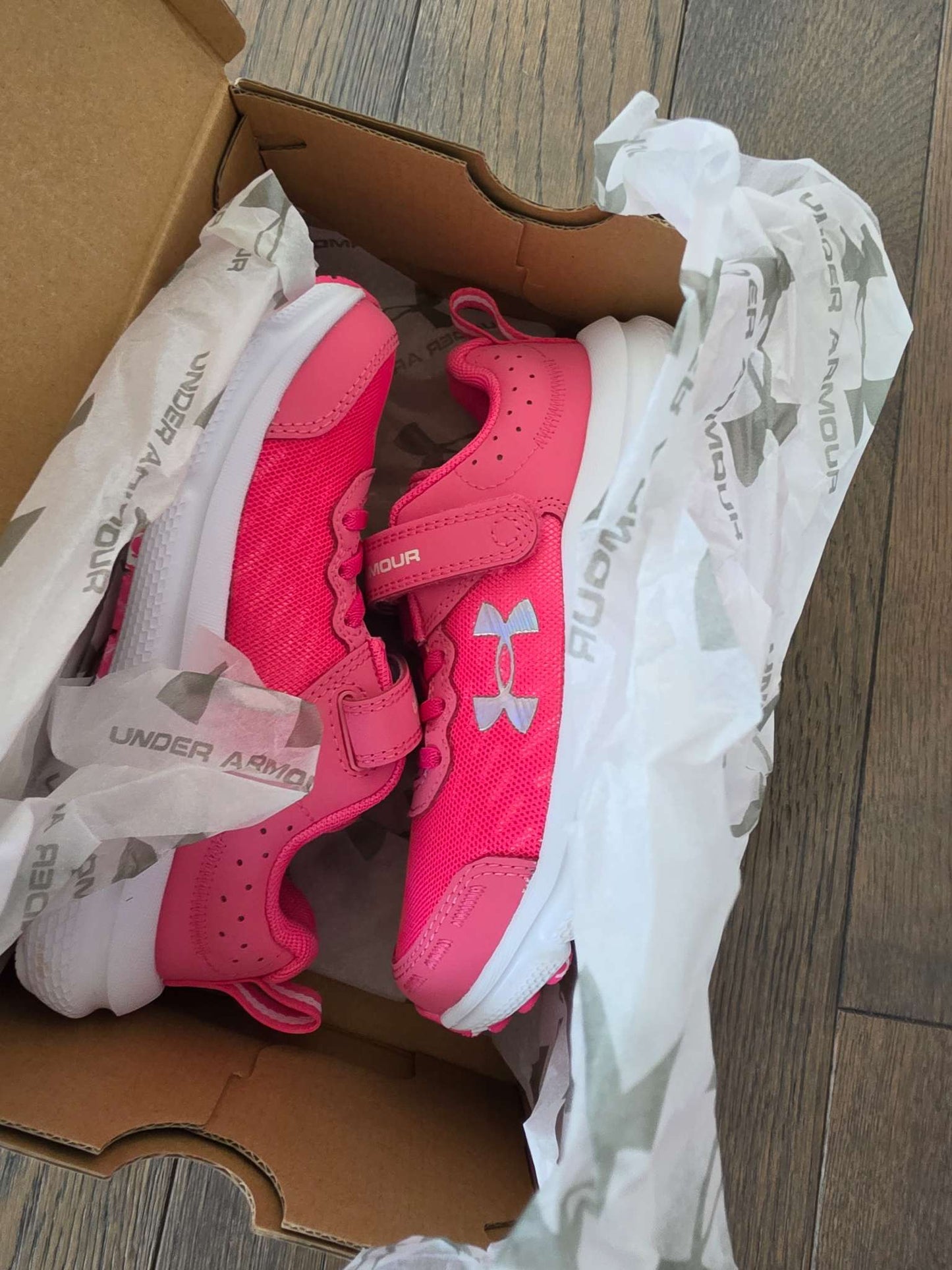 Brand New Under Armour 12K Pink  Sneakers , Shoes 12 (Toddler:2-4yr)