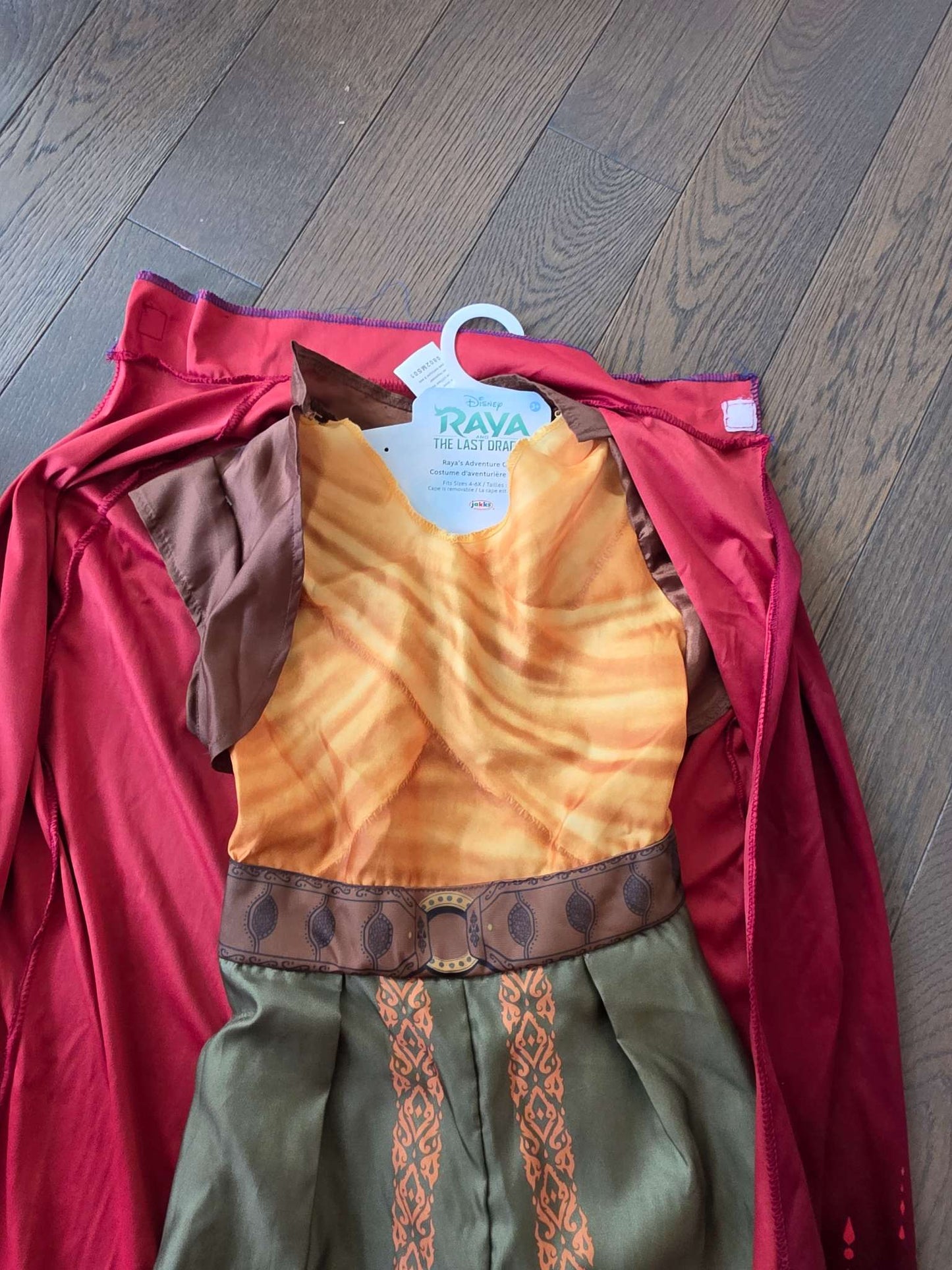 VGUC Disney Raya Coustume , Kids 4/4T