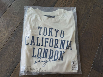 Urban Kids T shirt Tokyo London California 7/8, Kids 7