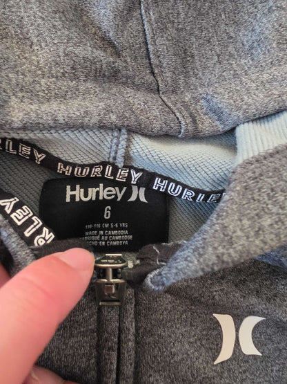 2 EUC Athletic Zipups - Nike and Hurley 6, Kids 6/6X