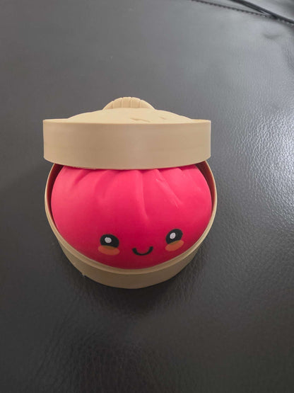 Red Squishy Dumpling from Discocery Hut
