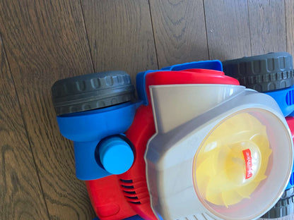 Fisher Price Push Along Bubble Blowing Lawn Mower- EUC