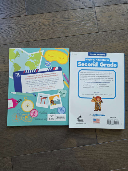 Brand New -  Grade 2 Exercise book and Activity book for the plane