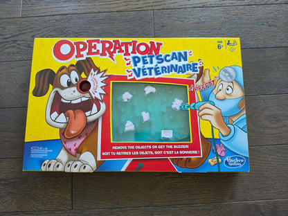 Brand New Board Game- Operation Pet Scans