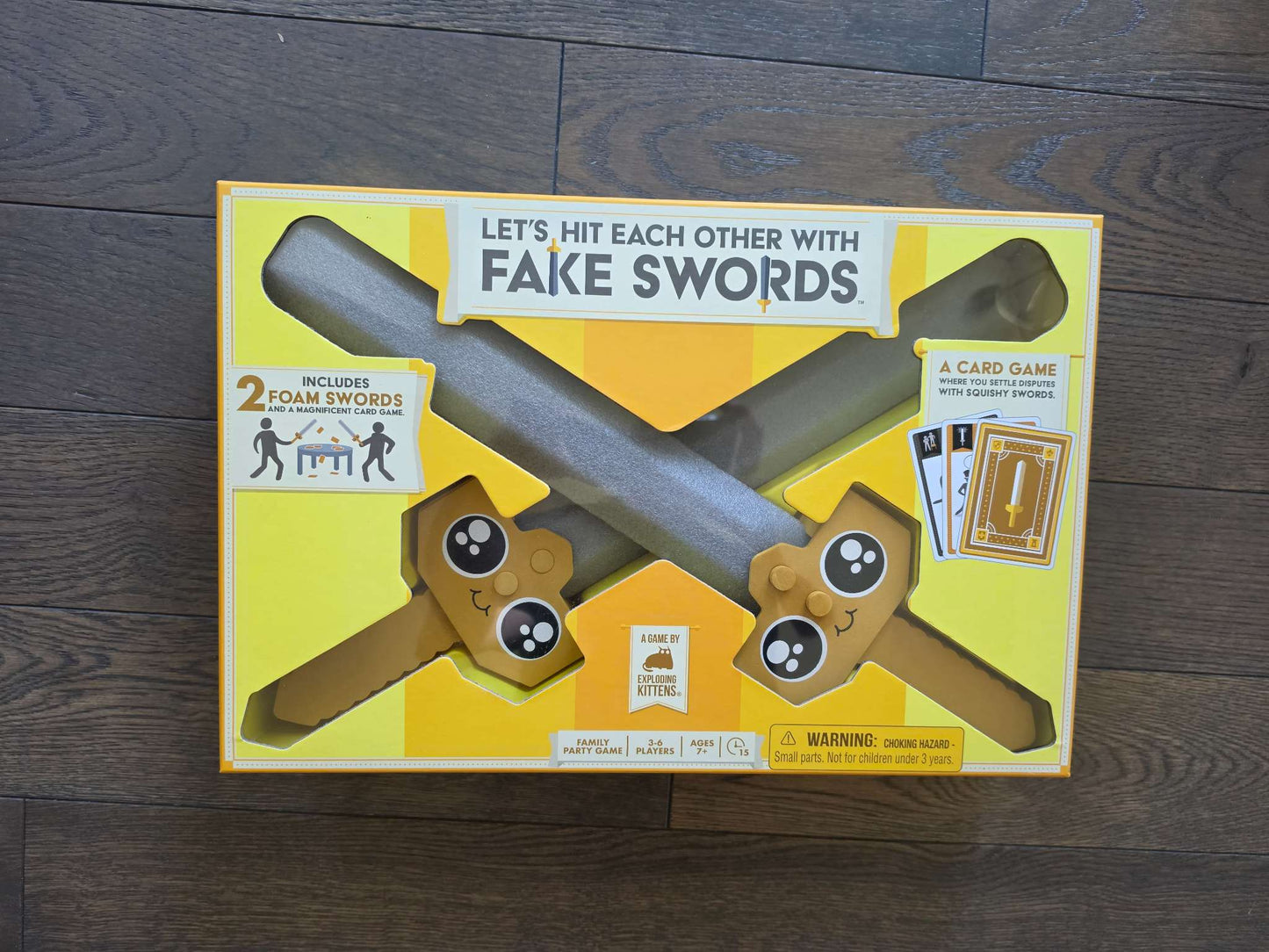 Let's Hit Each Other with Fake Swords, 3-6 Players- EUC