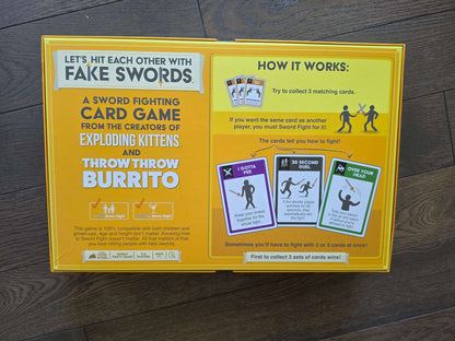 Let's Hit Each Other with Fake Swords, 3-6 Players- EUC
