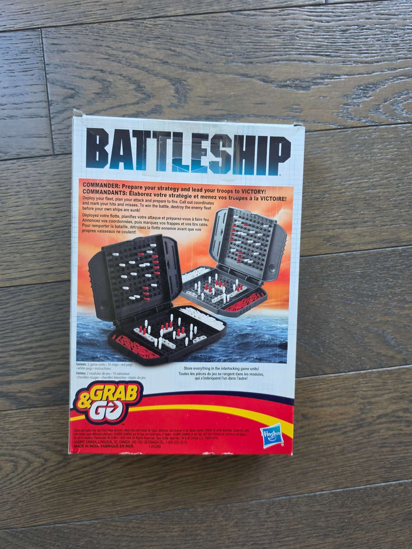 Battleship Grab and Go Game