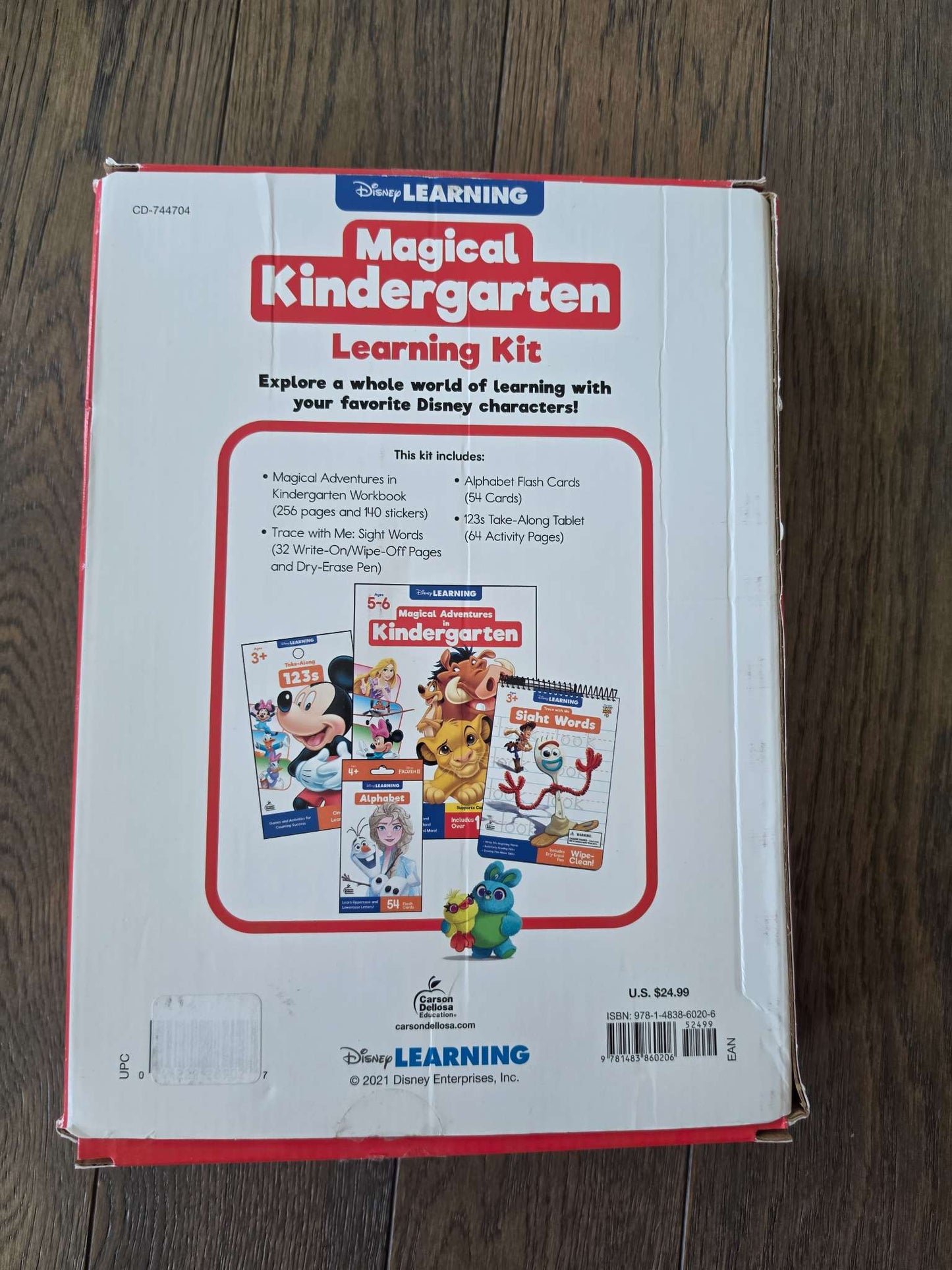 New Magical Kindergarten Learning Kit (Disney Learning, Ages 5+)