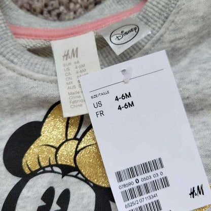 2 Pcs H+M Minnie Outfit 6-9m, Kids 9 Month (6-9M)