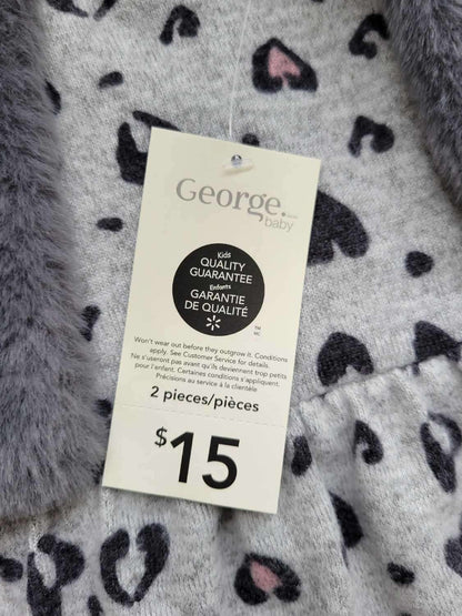 2 Dresses 6-12 months (EUC Zara and Brand New George), Kids 9 Month (6-9M)