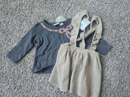Brand New Outfit (H&M and Zara) 6-9months, Kids 9 Month (6-9M)