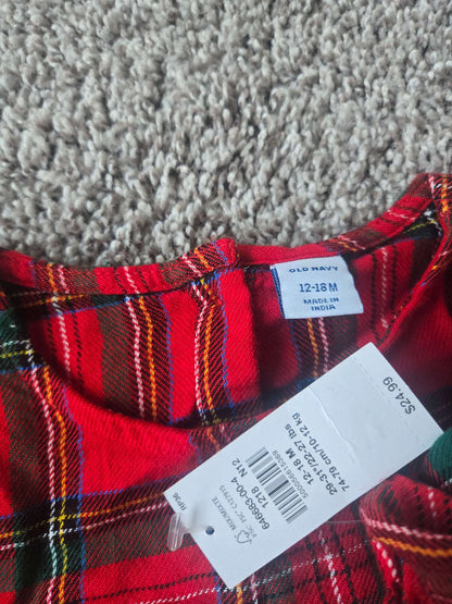 3 Dresses (From Old Navy and H&M)- Retail for over $50+, Kids 12 Month (9-12M)