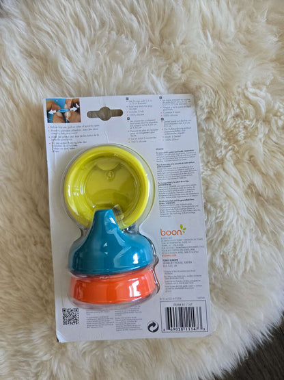 Boon 3 pcs  Silicone Sippy Cup Lids