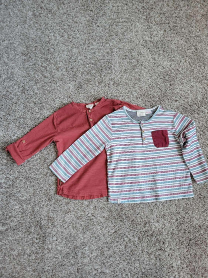 2 Zara tops 2-3T, Kids 2T