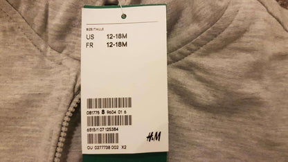 Outfits  (H&M 12-18 and Carters 18 months)- 1 Outfit Retail for $20.00, Kids 18 Month (12-18M)