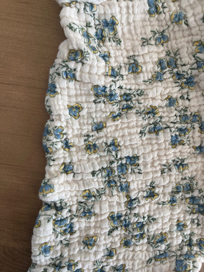 Zara Muslin Romper for Baby Girl  , Kids 12 Month (9-12M)