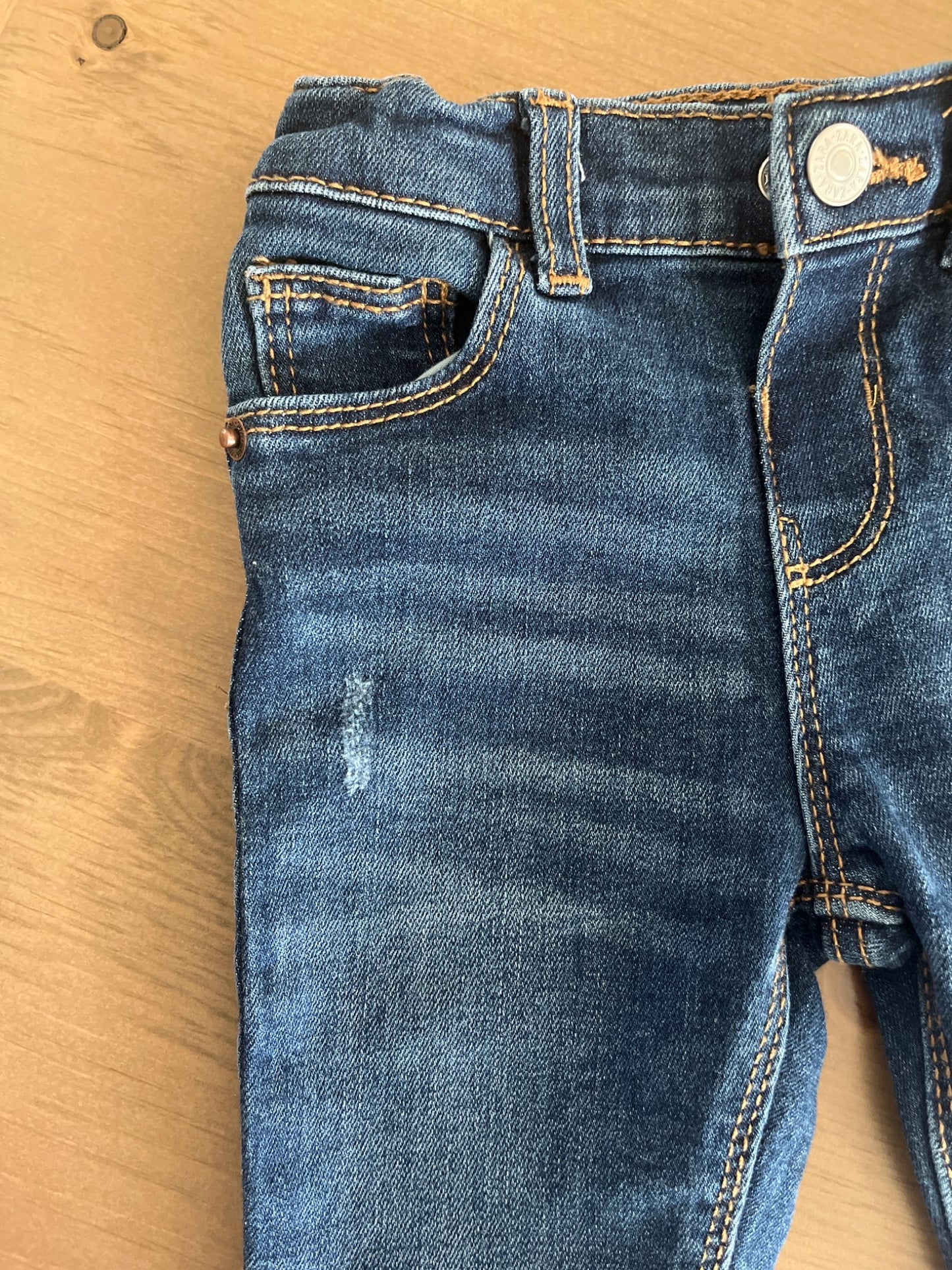 Zara Distressed Jeans for Baby, Kids 9 Month (6-9M)