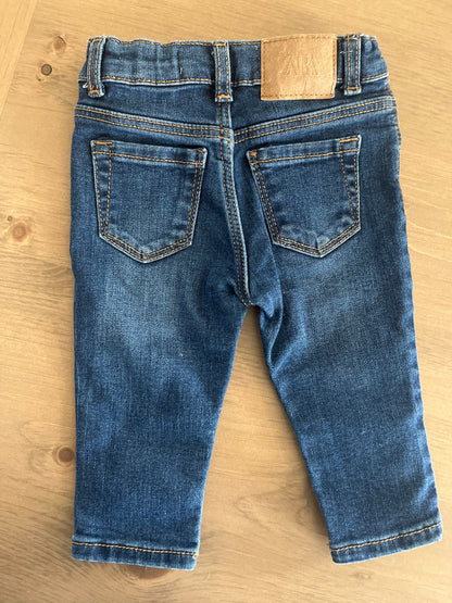Zara Distressed Jeans for Baby, Kids 9 Month (6-9M)