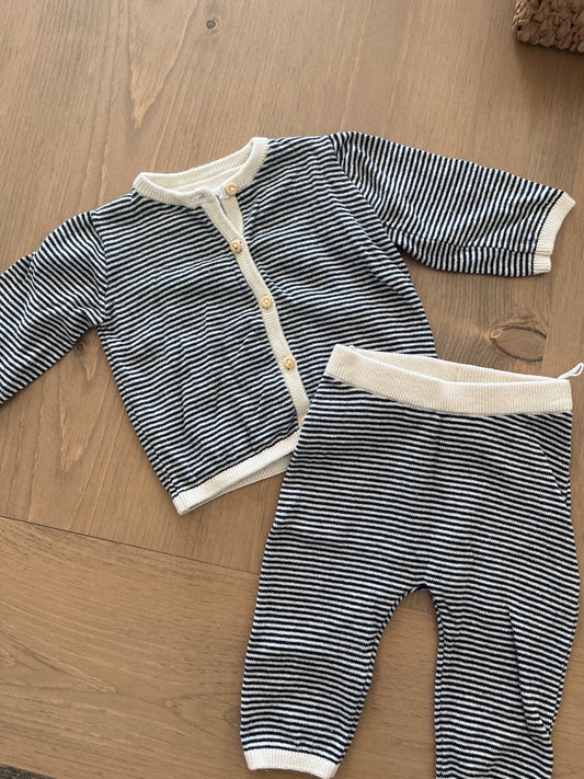 H&M Organic Cotton Sweater Set , Kids 6 Month (3-6M)