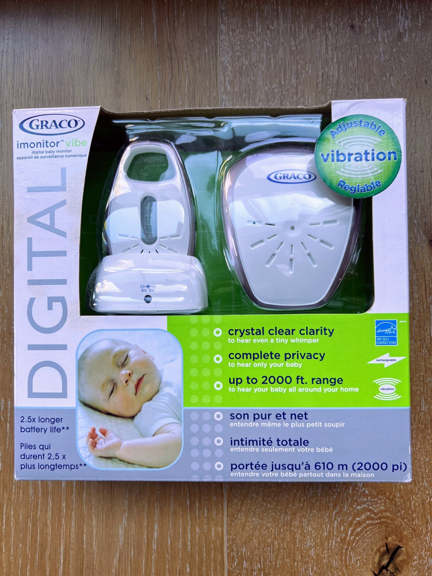 Graco iMonitor Vibe Audio Baby Monitor