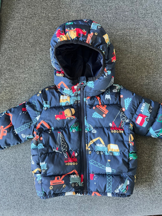Children’s Place Boys Puffer Jacket - rarely worn, Kids 18 Month (12-18M)