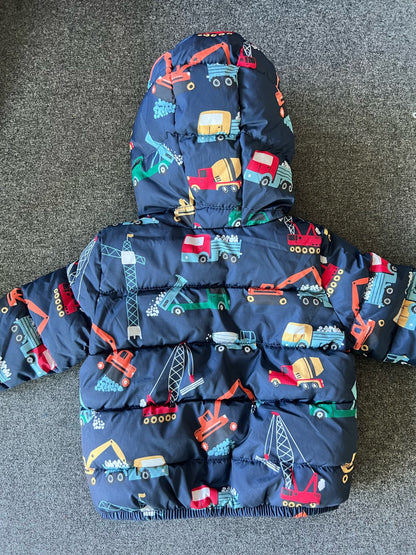 Children’s Place Boys Puffer Jacket - rarely worn, Kids 18 Month (12-18M)