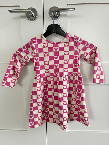 Minnie Mouse Print Dress, Kids 4/4T