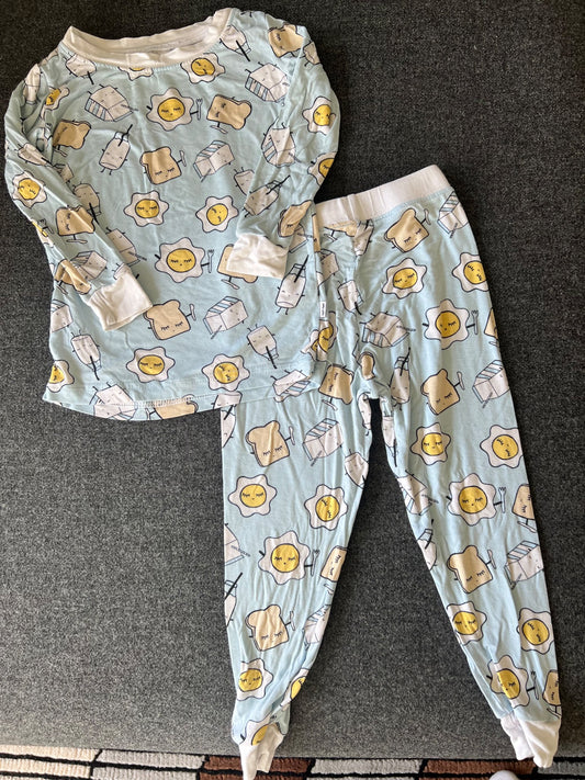 Toddler bamboo long-sleeved pajamas, Kids 24 Month (18-24M)