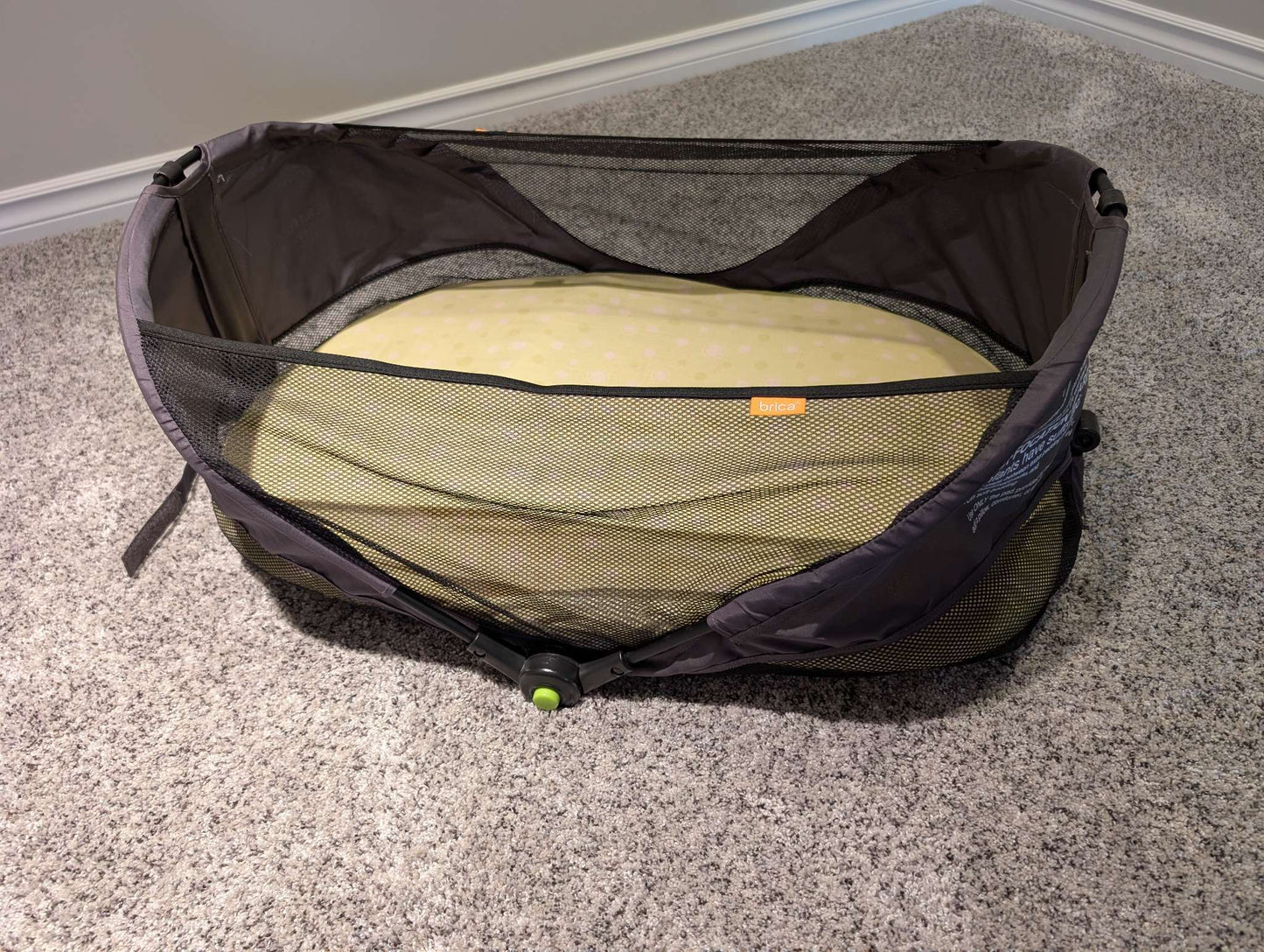 Brica Fold 'N Go Travel Bassinet