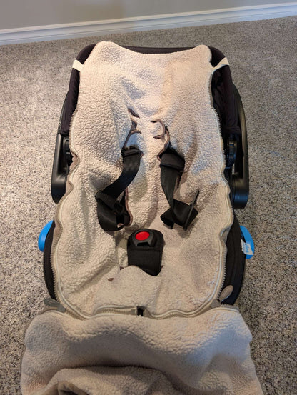 JJ  Cole Original Bundleme, Infant Khaki