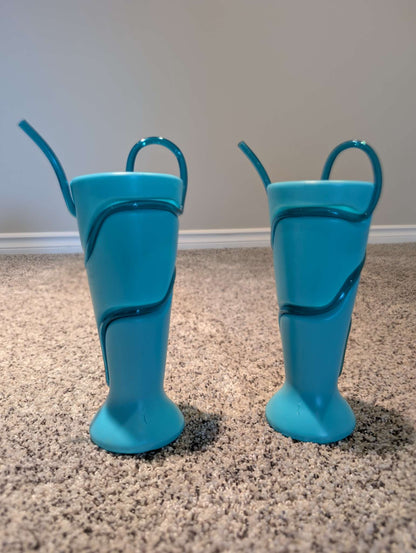 Swirly Straw Cups