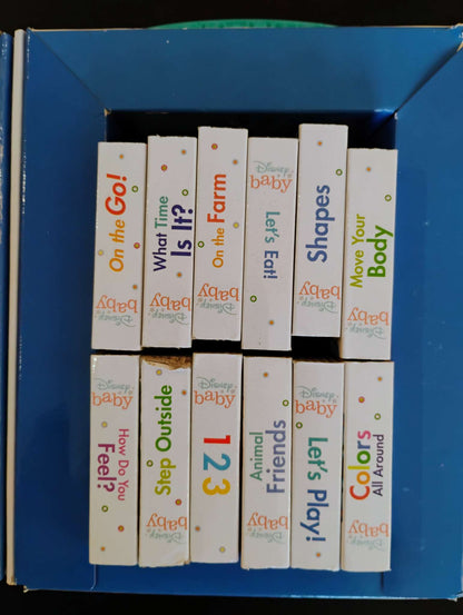 Disney Baby Board Book Block 12-Book Set