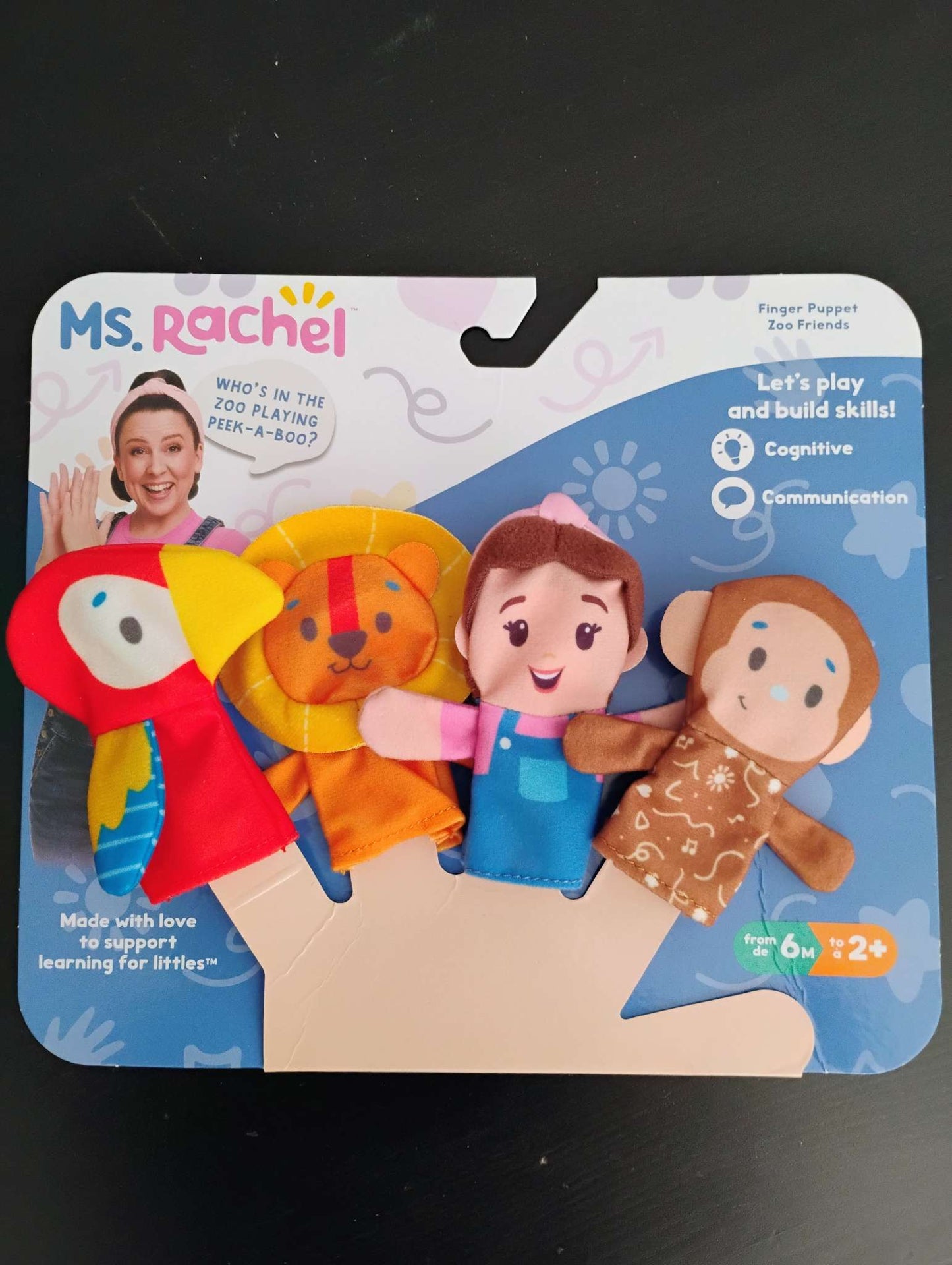 Ms. Rachel finger puppets