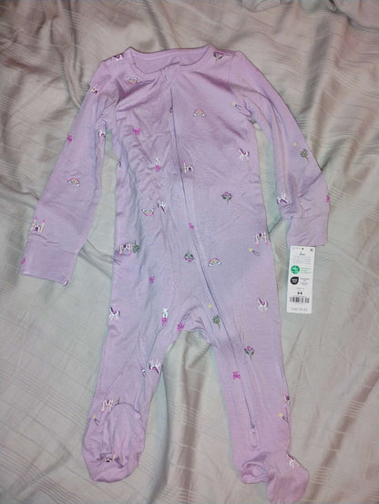 Carter's purely soft 9m fairy tale sleeper, Kids 9 Month (6-9M)