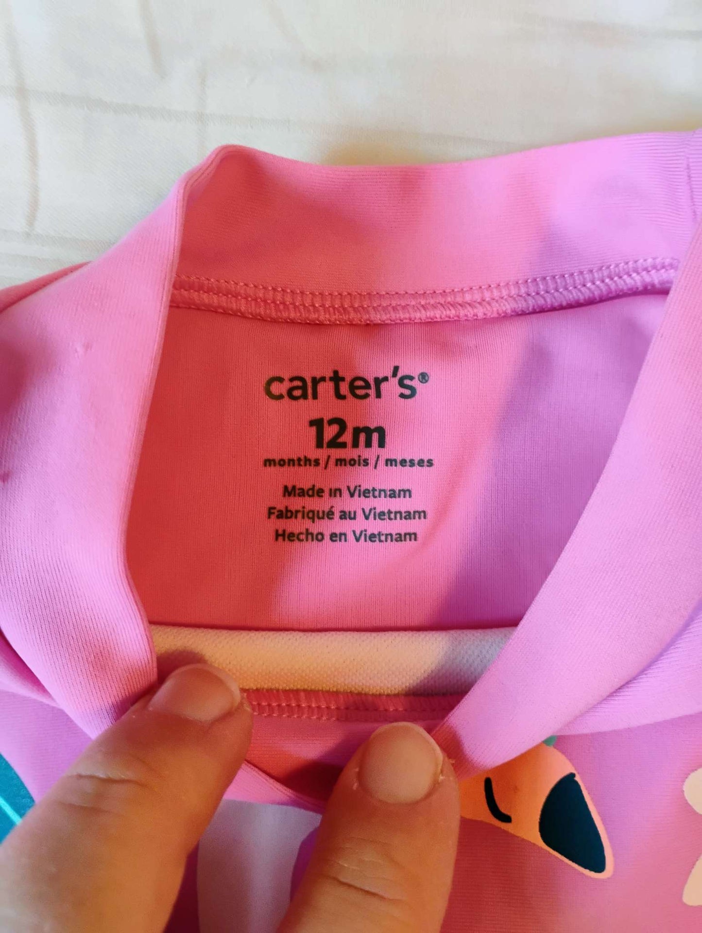 Carter's 2 piece swimsuit 12 months, Kids 12 Month (9-12M)